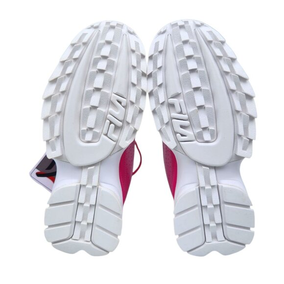 FILA Women's Disruptor II Premium Hot Pink White Sneakers 5XM00817-956 Size 7.5 - Picture 11 of 11